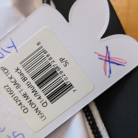 Quintsoul Racerback Striped Bikini Top - Picture 4 of 5